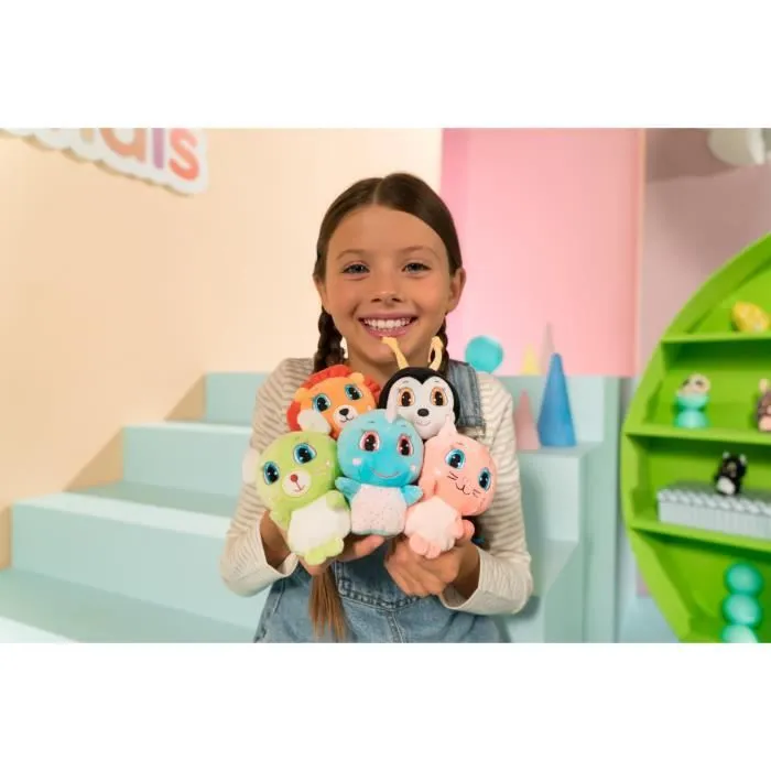 Gipsy Toys - Chat Mia - Collectimals - 10 cm - Corail-3