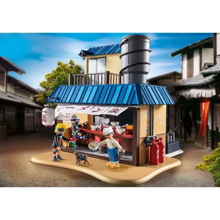 PLAYMOBIL - 70668 - Restaurant Ramen Ichiraku - Naruto - 105 pièces-1