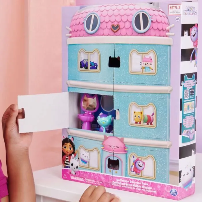 Set Gabby's Cat Dollhouse et figurines + surprises-2