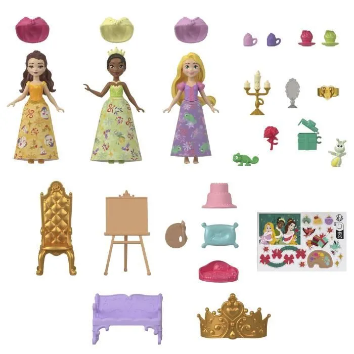 Disney Princess - Calendrier de l’Avent - 24 surprises - Disney Princess - JFG79-0
