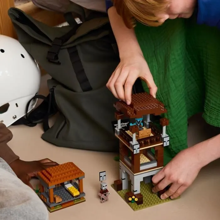LEGO Minecraft 21278 L’Avant-Poste De Pillards Et Le Ravageur - Jeu Pour Garçon Dès 9 Ans-3