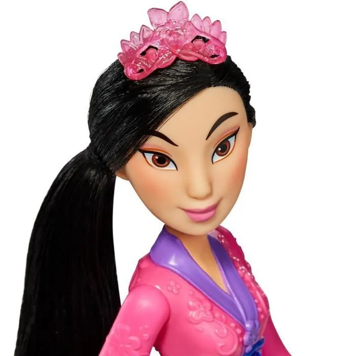 DISNEY PRINCESSES - Poussière d'étoiles - Poupée Mulan avec jupe et accessoires - jouet pour enfants - à partir de 3 ans-1