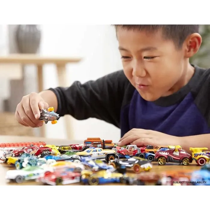 Hot Wheels - Coffret 20 véhicules - mini-véhicules - 3 ans et +-1