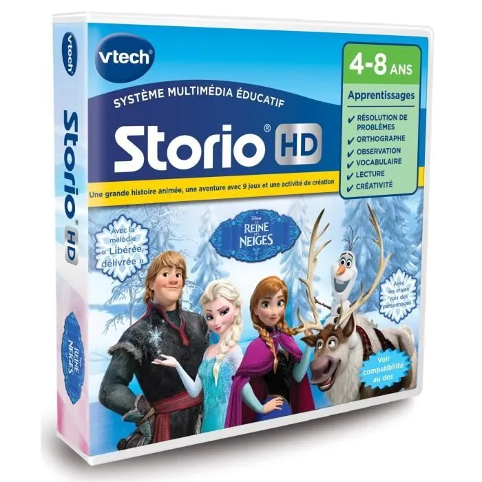 VTECH - Jeu Éducatif Storio - La Reine Des Neiges-1