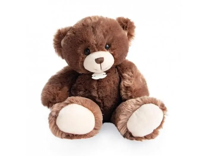 Peluche - Histoire d’Ours - Bellydou - Marron - 40 cm - Pour enfants à partir de 3 ans-0