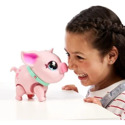 Jouet interactif - MOOSE TOYS - Little Live Pets Cochon rose - A partir de 5 ans - Piles incluses-5