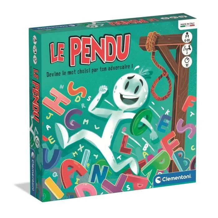 CLEMENTONI - Le pendu, jeu de société-0