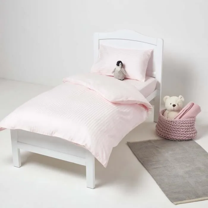 Taies d'oreiller - Enfant - Coton égyptien - 40 x 60 cm - Rose - Hypoallergénique-3
