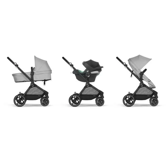 Poussette trio compacte Bebeboutik