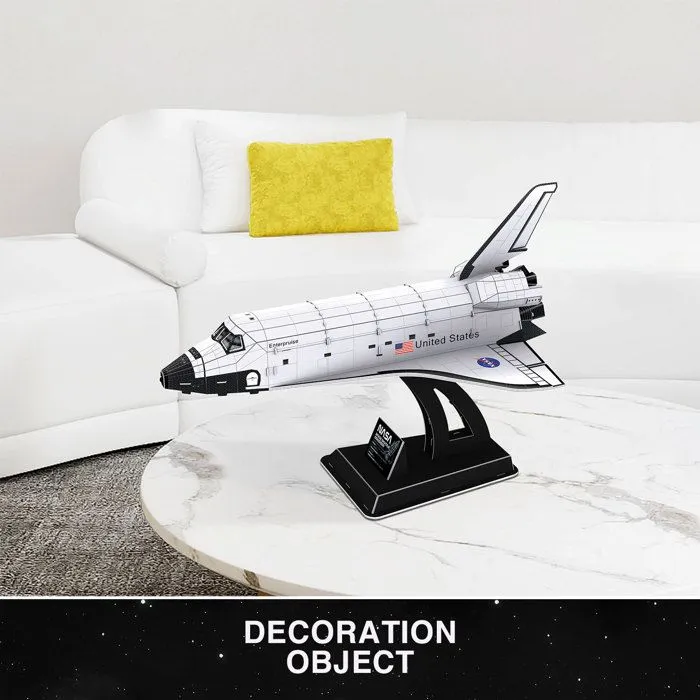 Puzzle 3D Space Shuttle Discovery, Puzzle 3D Enfant Maquettes Et Modélisme Adulte, Cadeau Garcon 8 Ans Maquette A Construire Adulte-4