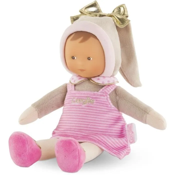 Bebeboutik Mon Doudou COROLLE Miss Rayee Reves d Etoiles 25 cm petite poupee senteur de vanille des la naissance