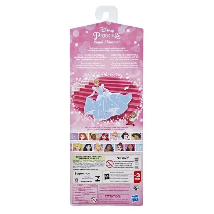 DISNEY PRINCESSES - Poussière d'étoiles - Poupée Cendrillon avec jupe et accessoires - jouet pour enfants - à partir de 3 ans-2