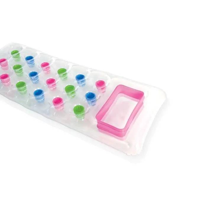 INTEX Matelas Transparent à Poches-2