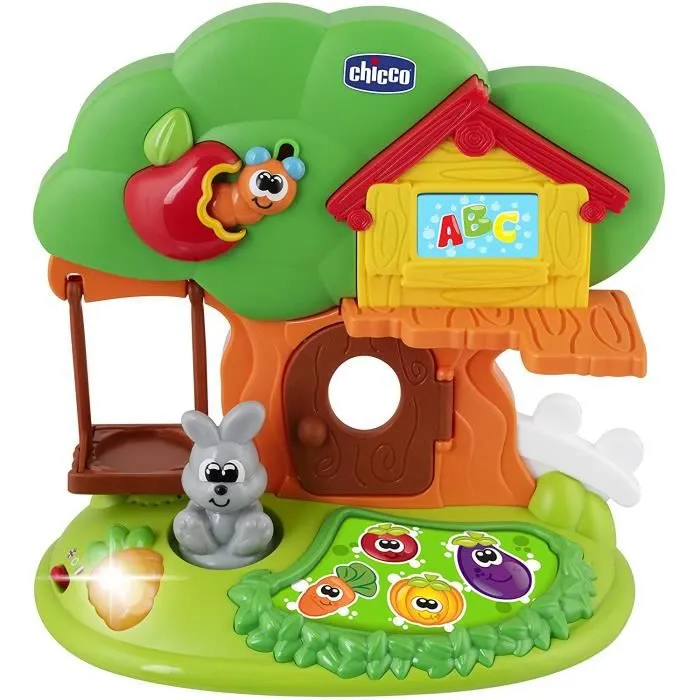 Chicco - La CASA Del Lapin - Jeu Électronique - Playset - Age 1-4 Ans - 00010038000000-3