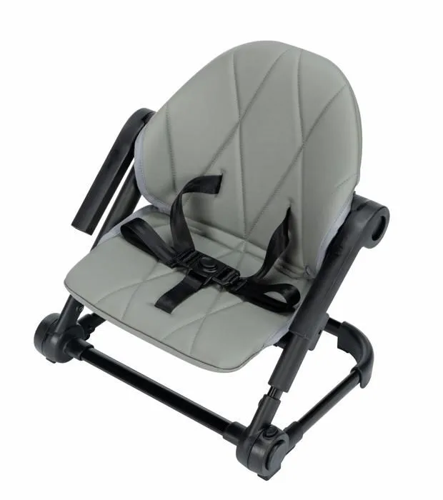 BEBECONFORT Réhausseur bébé pliable Moly, de 6 mois à 3 ans, Mineral Gray-2