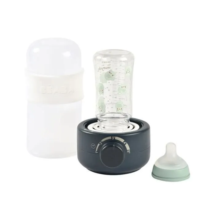 BÉABA - Chauffe Biberon/Petits Pots - Stérilisateur Biberon - Chauffe Lait Maternel - Vapeur douce - Baby Milk Second - Night blue-6