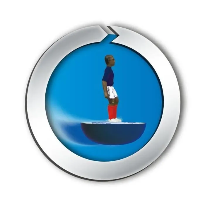 MEGABLEU Jeu Officiel Subbuteo équipe de France FFF-2