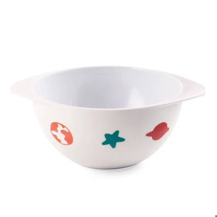 Ensemble repas bébé décor Renard-3
