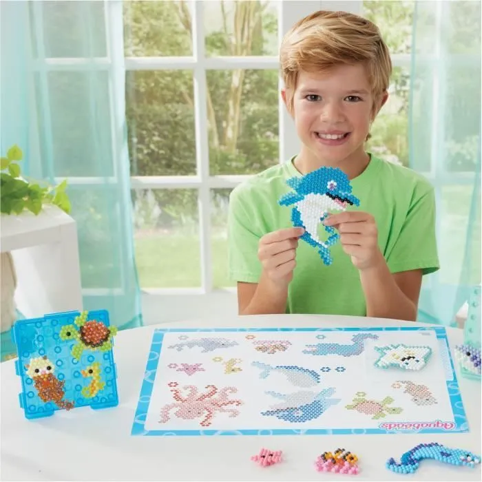 Coffret création - AQUABEADS 35046 - La vie aquatique-4