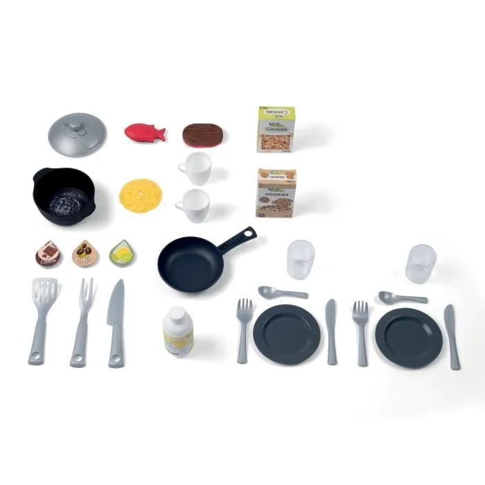 Cuisine Tefal Studio pour enfants - Smoby - 27 accessoires inclus-4