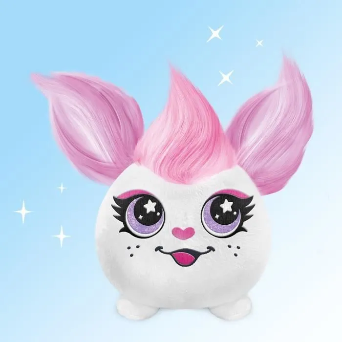 Canal Toys - Airbrush Plush - Mini peluche Hair’iffic à coiffer et décorer avec feutres - AIR 038 - Modèle peluche aléatoire-1