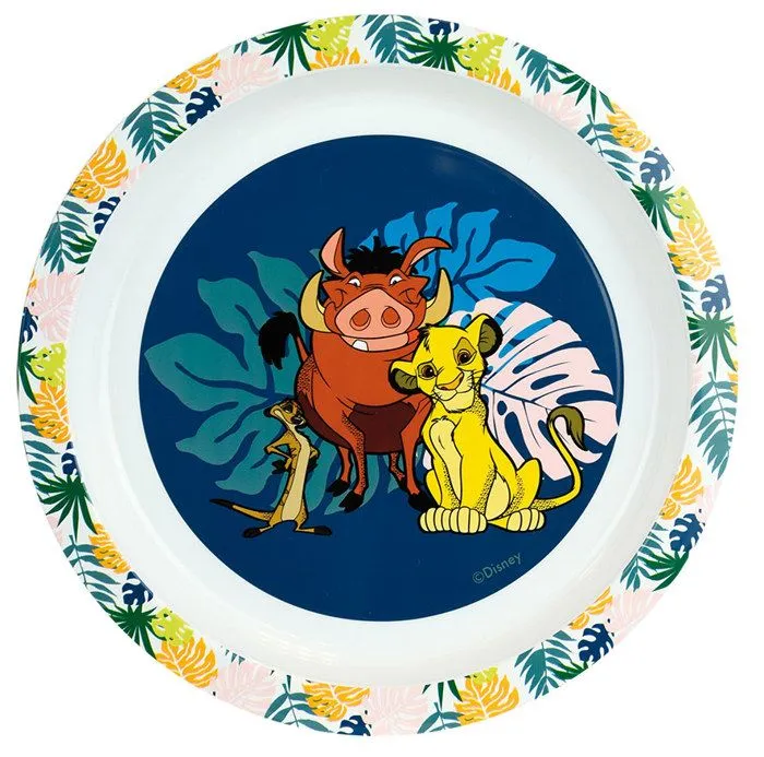 DISNEY ROI LION - Ensemble repas (assiette, bol, verre)-1