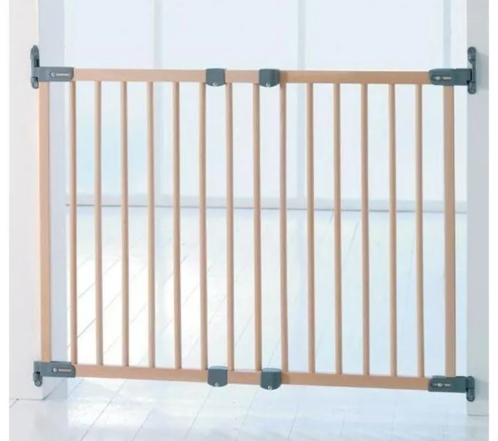Barriere de securite bebe Baby dan - 55012-5700-10-88 - BabyDan Barriere de securite, Flexi Fit Bois, 69 - 106,5 cm-0