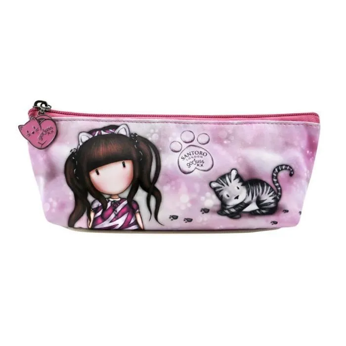 Trousse à accessoires - GORJUSS - Ruby wild - Gris - 22,3 x 8,8 x 5,7 cm - Zippée-0
