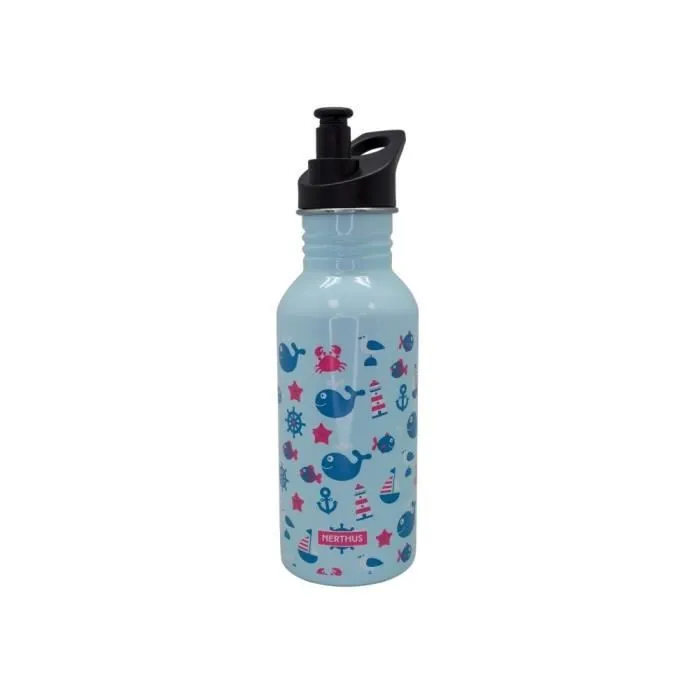 Bouteille d'eau - NERTHUS - Fih 806 - Étanche - 500 ML - Enfant - Mixte-0