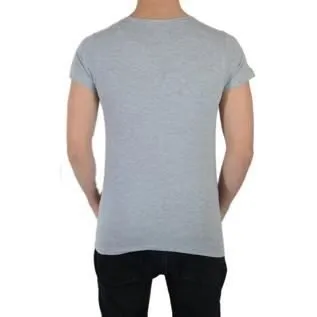 Tee Shirt Little Eleven Paris Lil SS Mixte - Gris-3