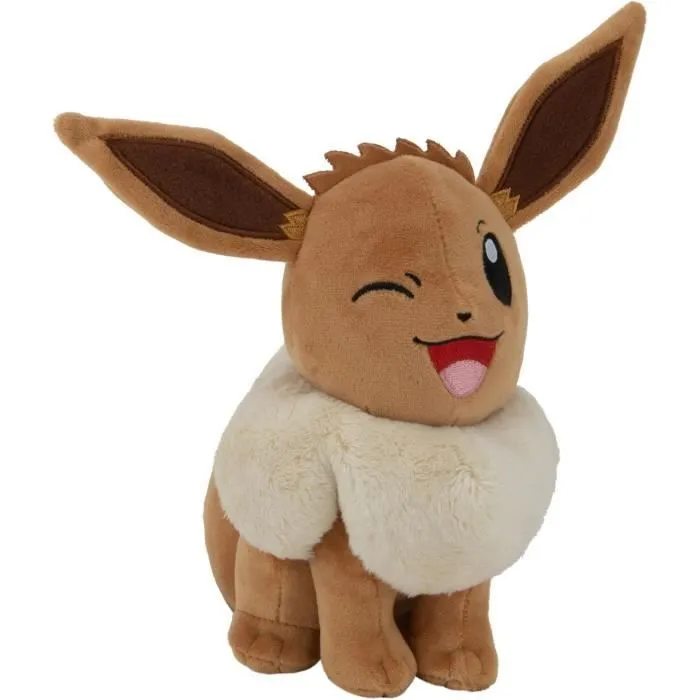 Peluche - BANDAI - Pokémon Evoli - 20 cm, pure douceur et tendresse-0