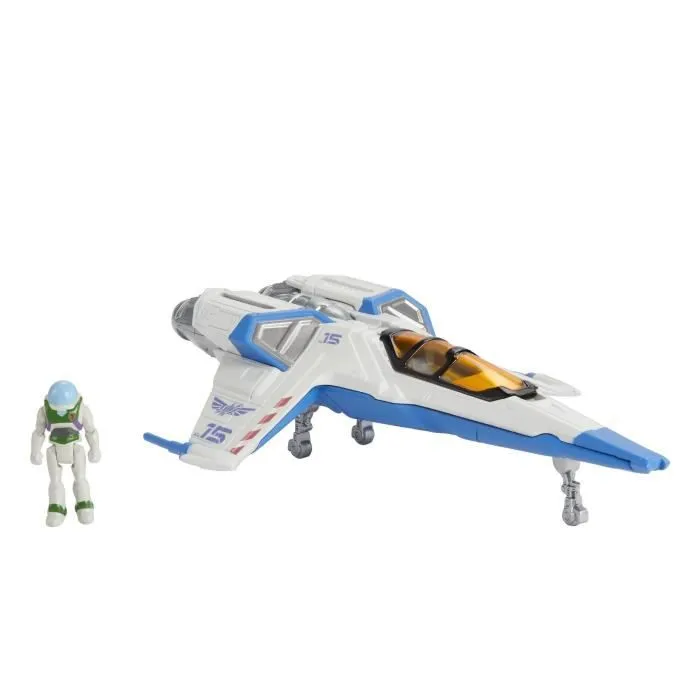 Figurine Buzz l'Éclair - Vaisseau XL-15 - Lightyear - MATTEL - Multicolore - Enfant - Mixte-0