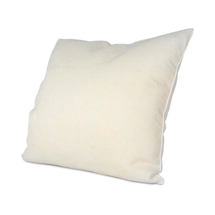 Lot de 2 oreillers 60x60 cm FLOCONS | Mémoire de forme | Blanc-2