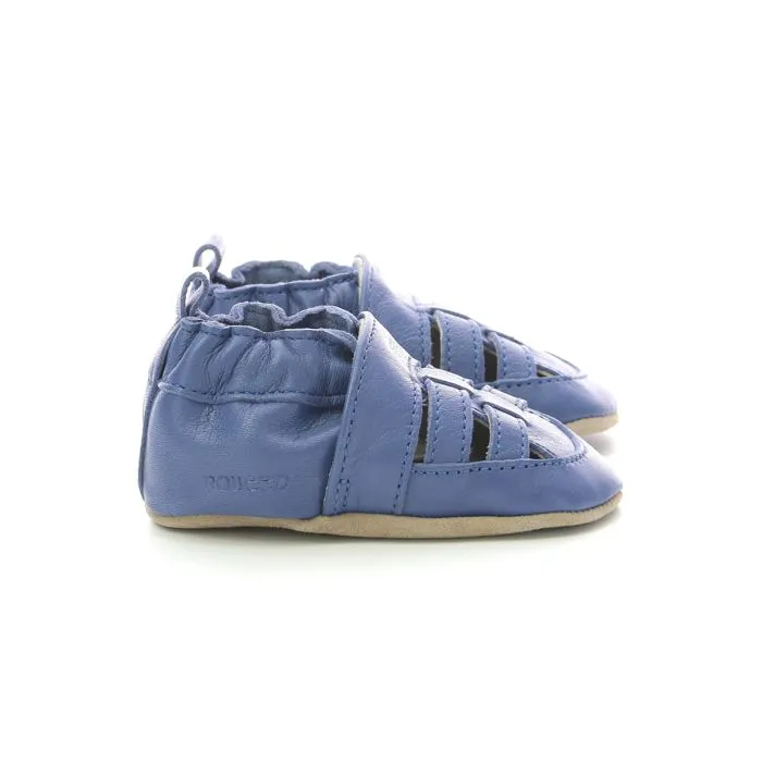 Salomés - ROBEEZ - Sandiz Veg - Cuir - Doublure cuir tannage végétal - Élastique-0