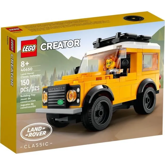 Maquette - LEGO - 40650 - Land Rover Classic Defender - 75e anniversaire - 8 ans et plus-0
