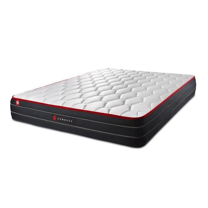 Matelas BOOST ressorts ensachés et mémoire de forme 140x200-0