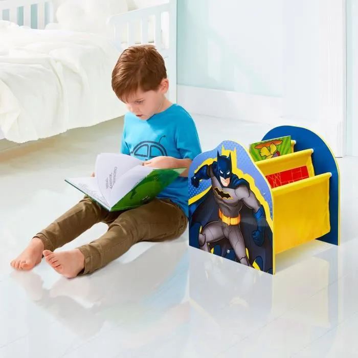 BATMAN Bibliothèque à pochettes pour enfants-1