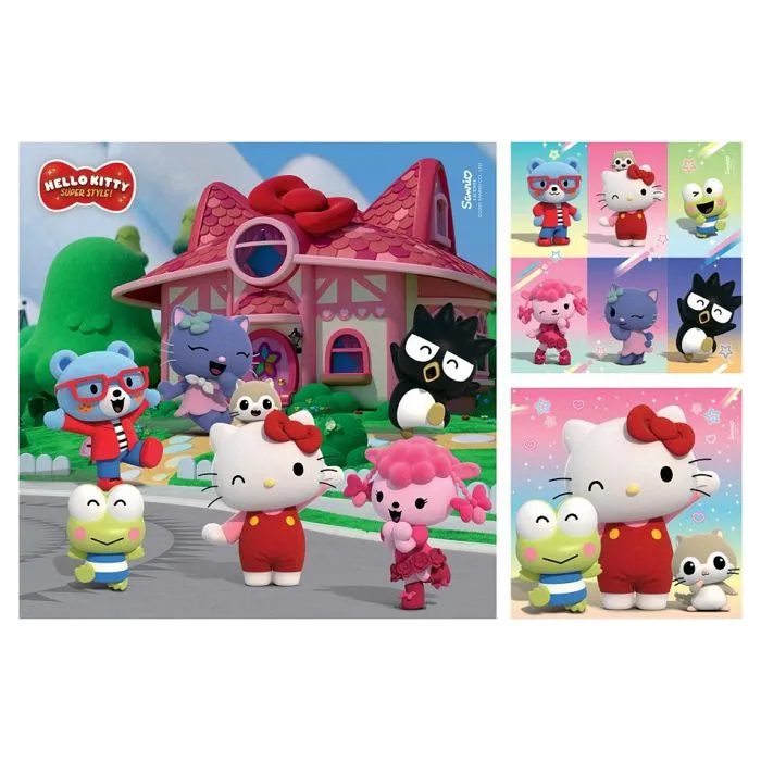 Ravensburger - Puzzle Hello Kitty 3x49 pcs-1
