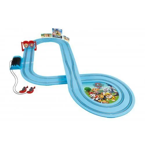 Circuit de course Carrera FIRST 63035 PAW PATROL - On the Double pour enfant de 3 ans et plus-1