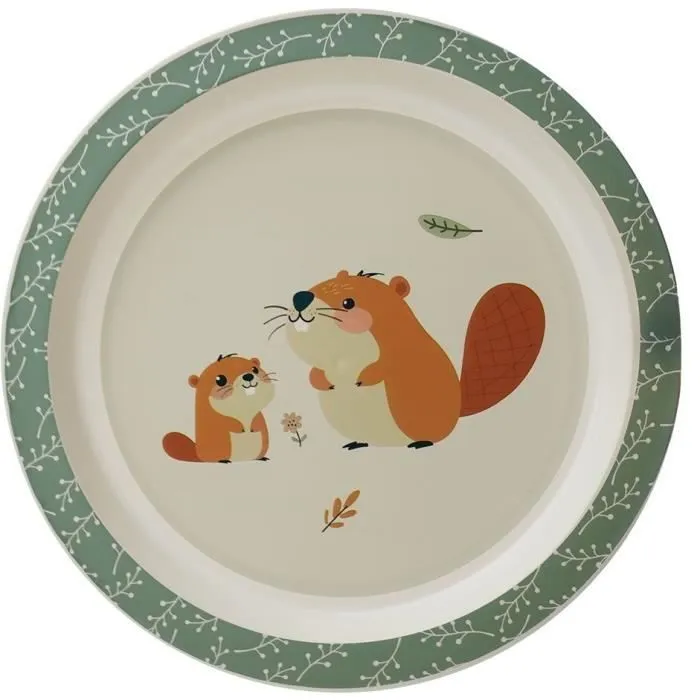 Mon premier coffret repas micro-ondes - THERMOBABY - Castor - Assiette, bol, gobelet-7