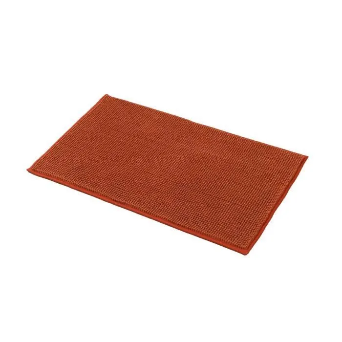Tapis de salle de bain Cuivre en Microfibre Boules 45 x 75 cm - TENDANCE - Marron-0