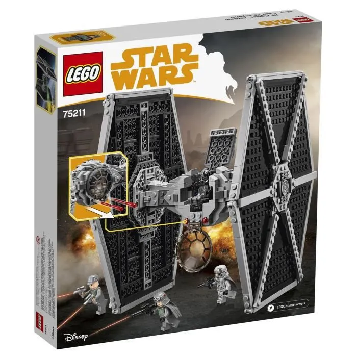 LEGO® Star Wars™ 75211 Le Tie Fighter™ Impérial-4