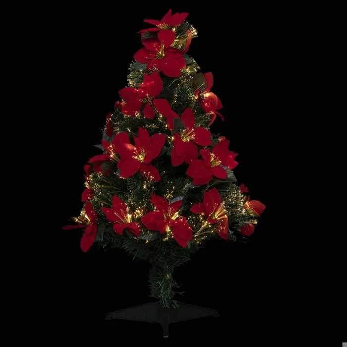 Sapin fibre optique intérieur "Riga" 34 fibres H90cm + transfo Feeric lights & christmas-2