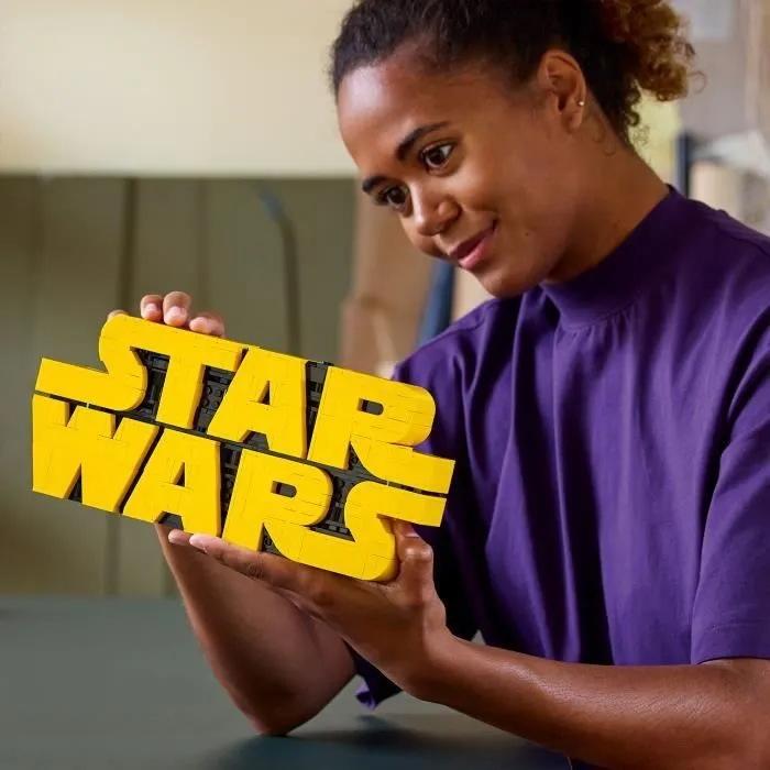 LEGO Star Wars 75407 Logo De Star Wars En Briques - Set De Construction Pour Adulte – Déco-4