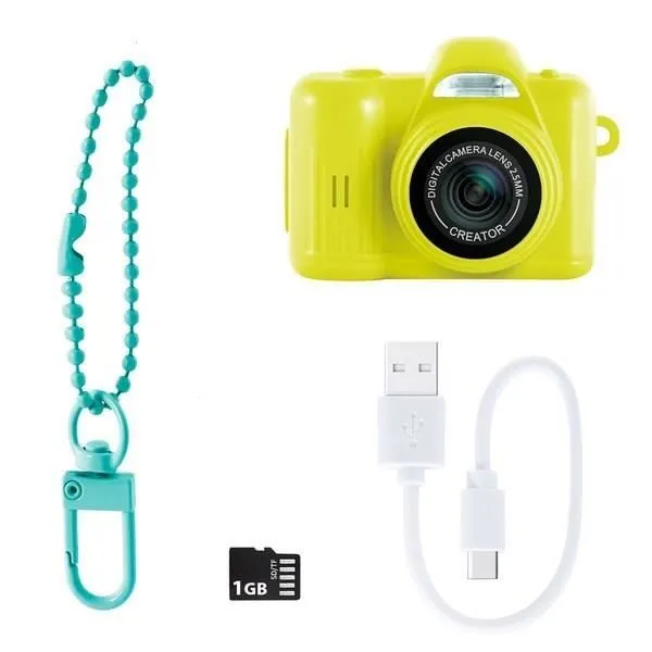 Canal Toys – Photo Creator – Appareil Photo et Vidéo Numérique Mini Cam’ – Pro - avec Porte-clé et Carte SD 1Go Incluse – CLK 062-1