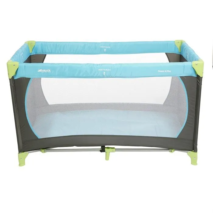 HAUCK Lit parapluie Dream N Play - Navy et bleu turquoise-1