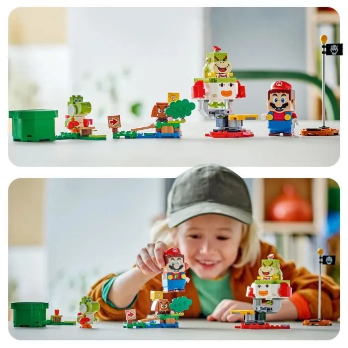 LEGO® Super Mario 71439 Les Aventures de LEGO® Mario Interactif - Set véhicule et Yoshi-3