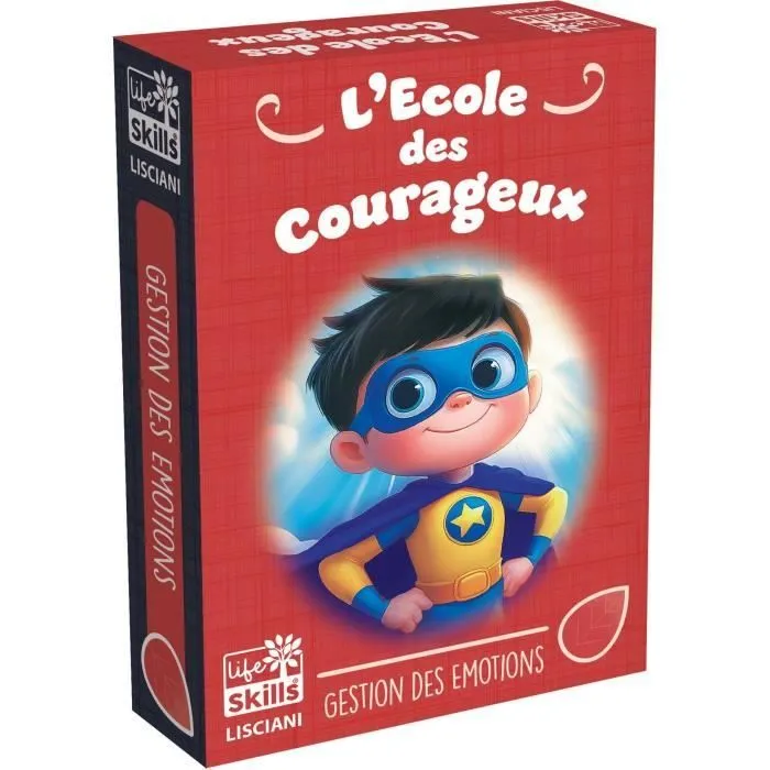 Jeu de cartes pour les enfants courageux - Jeu Éducatif - LIFE SKILLS - Cartes illustrées-0