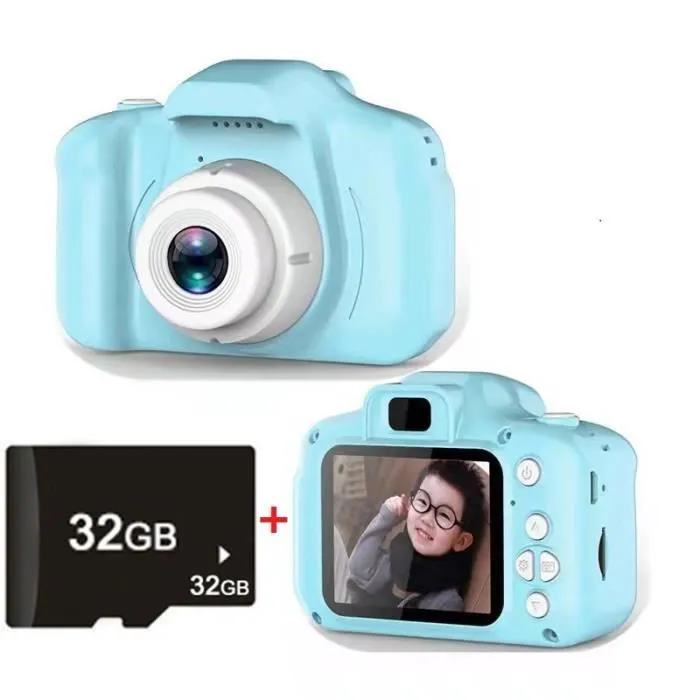 Appareil Photo Enfant - Non spécifié - Modèle Appareil Photo pour Enfants - HD 1080p - 32G - Rechargeable-0