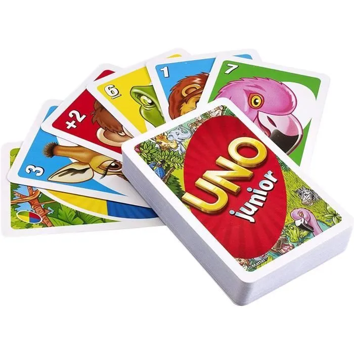 Mattel Games - Uno Junior - Jeu de Cartes pour Enfants - Dès 3 ans GKF04-1